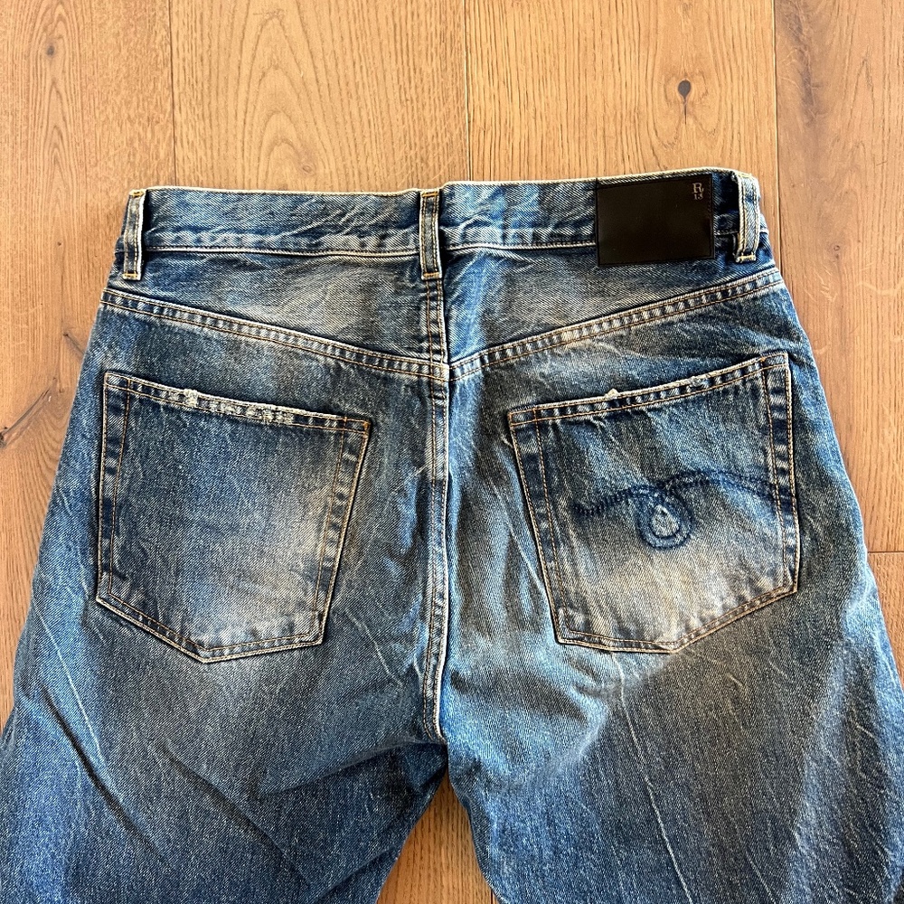 R13 boyfriend jeans size 27
